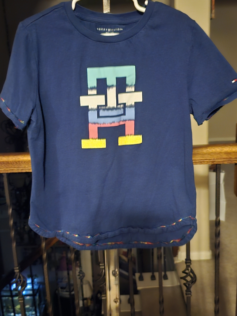 Tommy Hilfiger Kids Navy Graphic Logo Tee - Navy